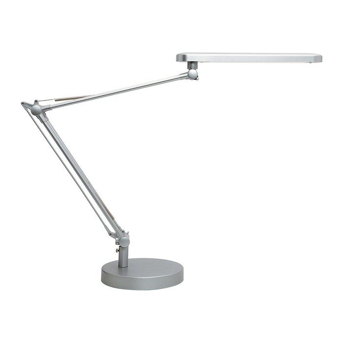 unilux MAMBO LED LED-Schreibtischlampe grau