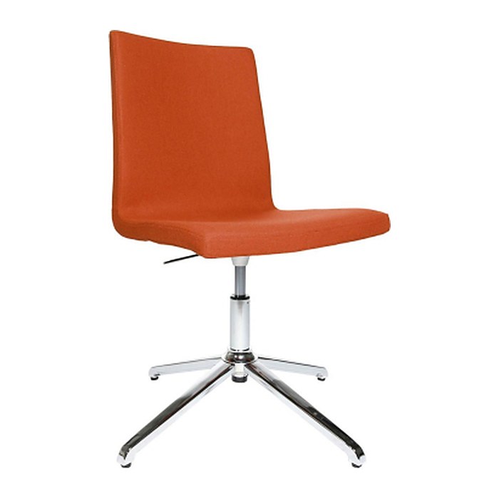 Topstar Besucherstuhl Cube EA290 L54 orange Stoff, 1 St.