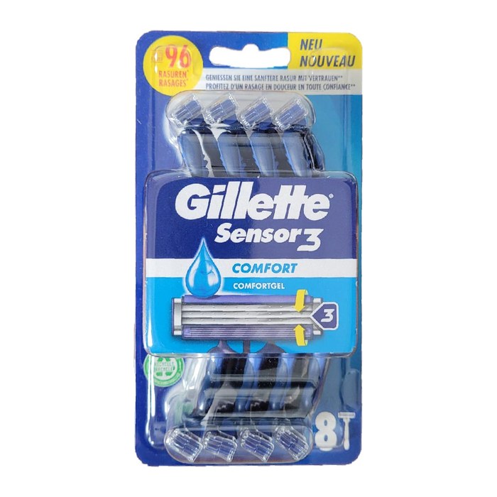 Gillette Sensor3 COMFORT Einwegrasierer 8 St.
