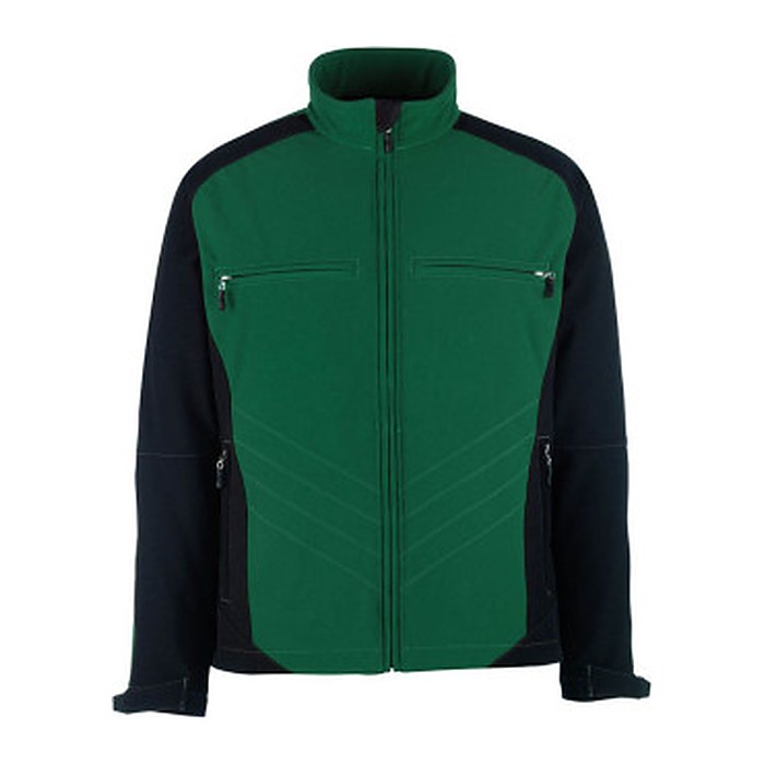 MASCOT® Herren Softshelljacke DRESDEN grün, schwarz Größe 2XL