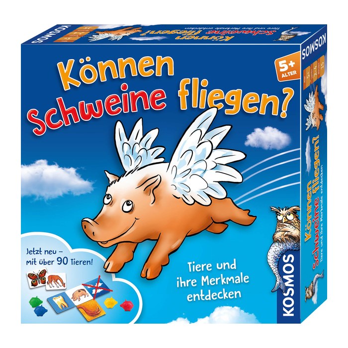 KOSMOS Können Schweine fliegen? Brettspiel, 1 St.