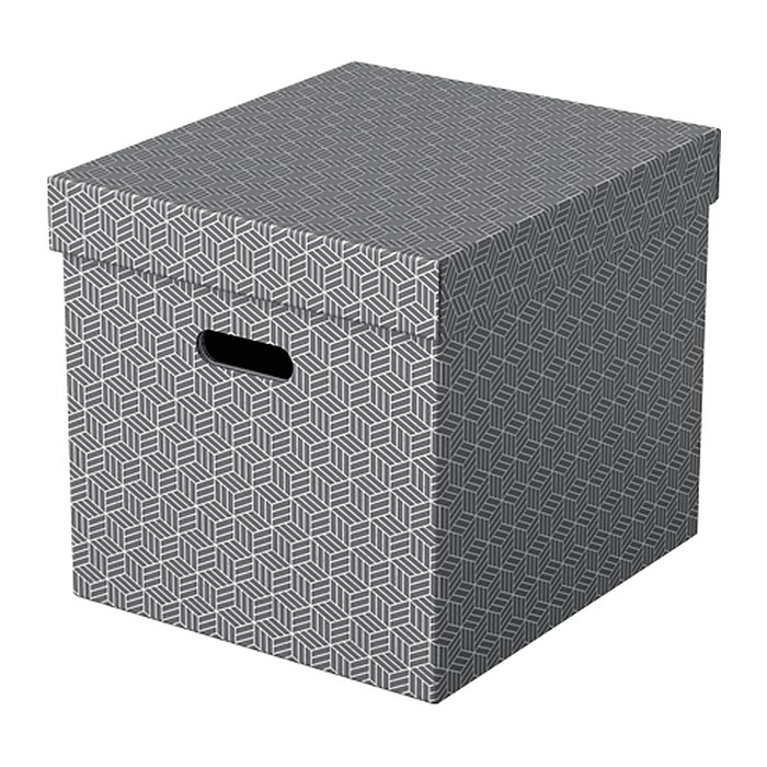Esselte Home Aufbewahrungsboxen 33,0 l grau 32,0 x 36,5 x 31,5 cm, 3 St.