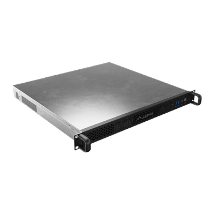 LANBERG 19" Server Gehäuse Rackmount ATX 420/10 1U schwarz