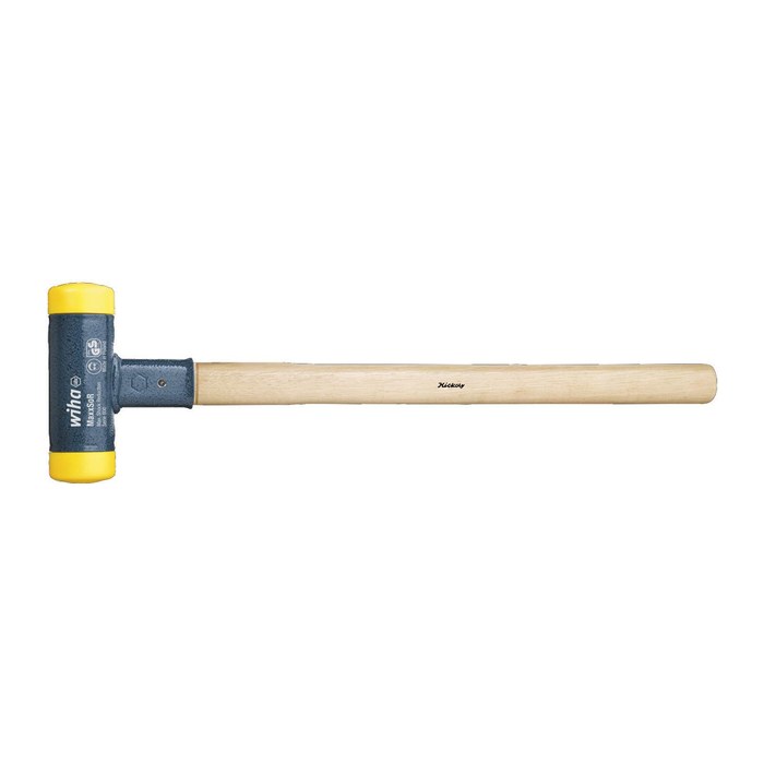 Wiha 02098 Schonhammer 1,7 kg Kopf: Gummi