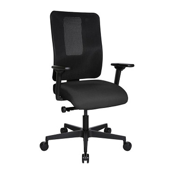 Topstar Bürostuhl Sitness Open X (N) Deluxe mit Schiebesitz, OX30WTW2 T220 Stoff anthrazit, Gestell schwarz