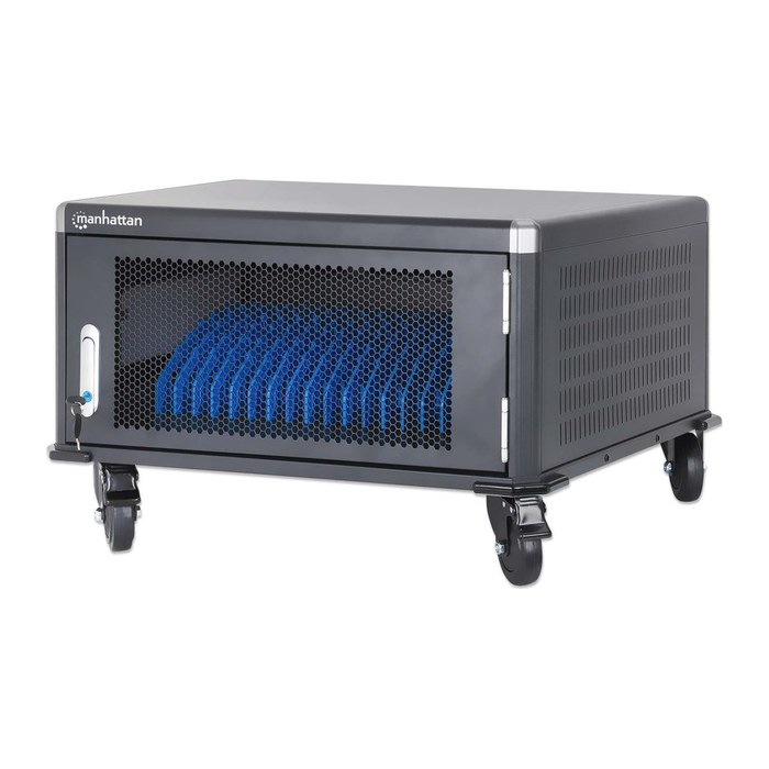 Manhattan Ladewagen mit 20 Steckdosen bis 16" schwarz (Speditionsversand)