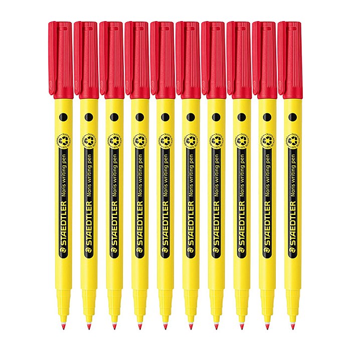 STAEDTLER Noris writing pen Fineliner rot 0,6 mm, 1 St.
