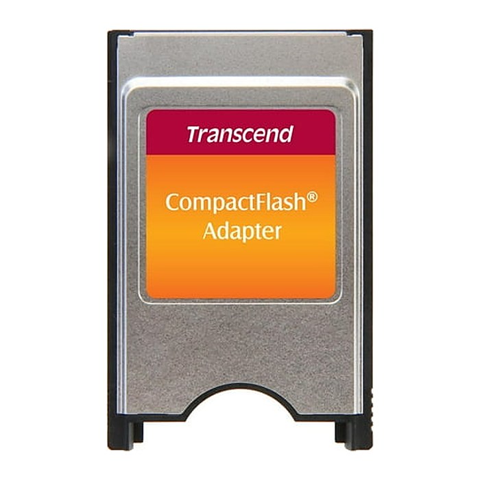 CompactFlash Card Transcend Adapter auf PCMCIA