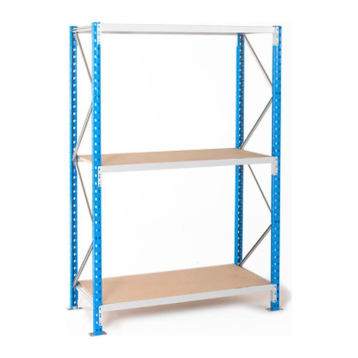 Manorga Schwerlastregal EPSIVOL ZR2012603F4D lichtgrau 125,0 x 60,0 x 200,0 cm