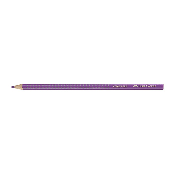 FABER-CASTELL Colour Grip Buntstift violett, 1 St.