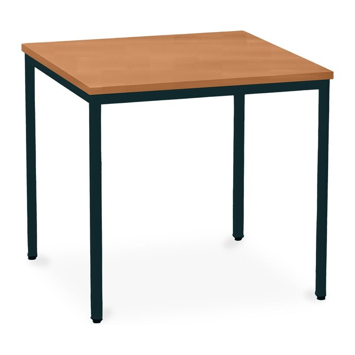 Besprechungstisch in verschiedenen Größen – G: Tiefschwarz (800 x 800 x 750 mm)
