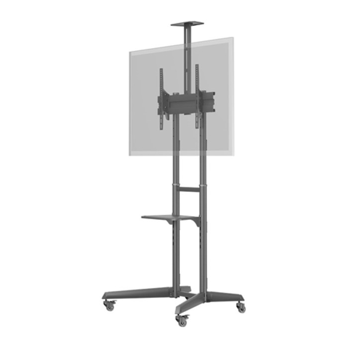 goobay TV-Ständer 59508 schwarz für Fernseher bis 50,0 kg, Bodenständer
