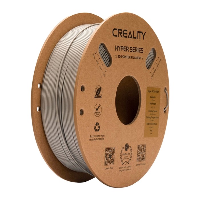 CREALITY PETG Filament-Rolle Hyper grau 1,75 mm