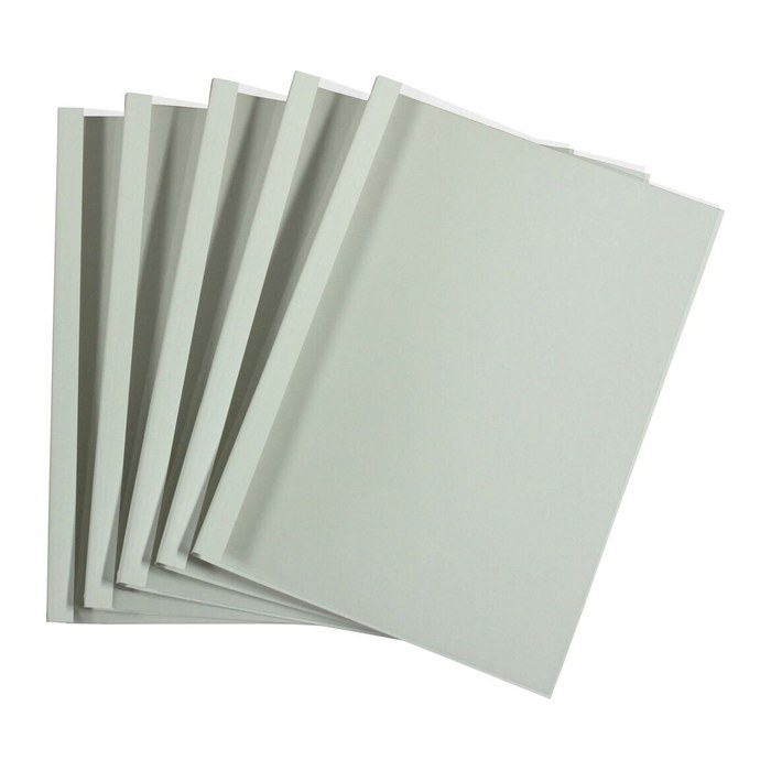 LMG Thermo-Bindemappen Premium weiß Karton für 5 - 15 Blatt, 50 St.