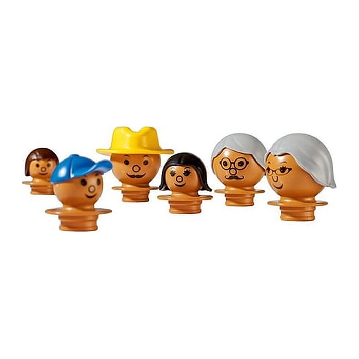 Plasticant Mobilo Figuren braun 128 6tlg. 3+