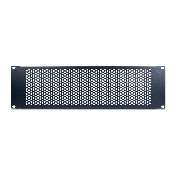 Inter-Tech IPC 19" Lochblende 3HE,134x482x11mm, RAL 9005