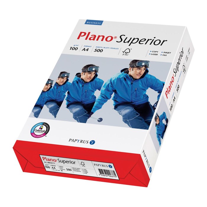 Plano® Kopierpapier Superior DIN A4 100 g/qm 500 Blatt