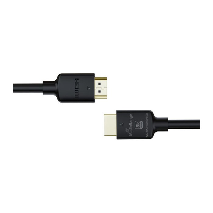 MediaRange HDMI Ultra High Speed Ethernet Kabel 48Gibt/s 2m