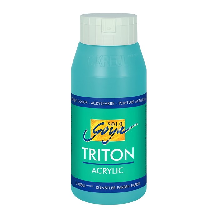 KREUL SOLO GOYA Triton Acrylfarbe türkisblau 750,0 ml, 1 St.