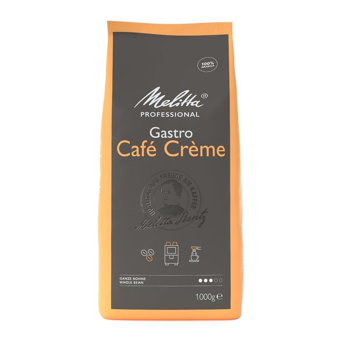 Melitta Gastronomie Kaffeebohnen, Arabicabohnen kräftig, 1 kg