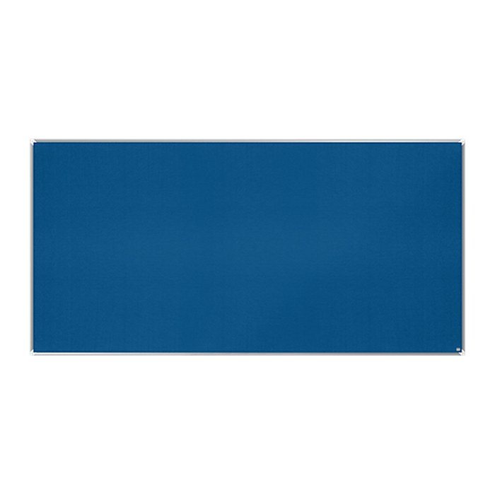 nobo Pinnwand Premium Plus 240,0 x 120,0 cm Textil blau