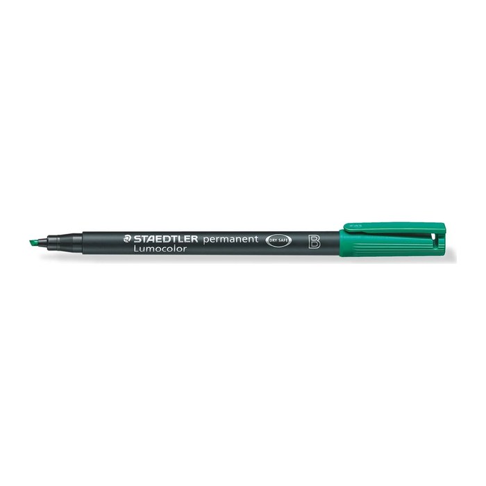 STAEDTLER Lumocolor® Folienstift grün 1,0 - 2,5 mm permanent, 1 St.