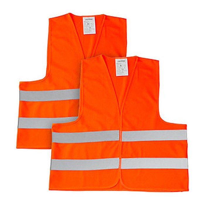 LEINA-WERKE unisex Warnwesten orange Einheitsgröße