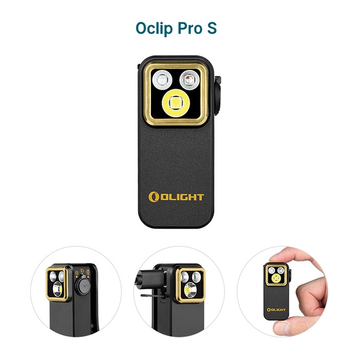 OLIGHT Taschenlampe Oclip Pro S