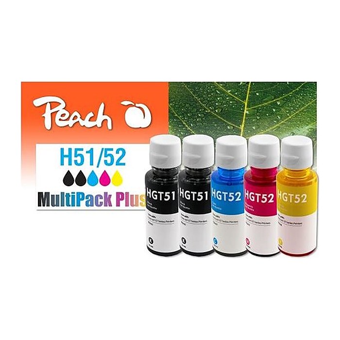 Peach Patrone HP CISS GT51/52 MultiPack Plus remanufactured