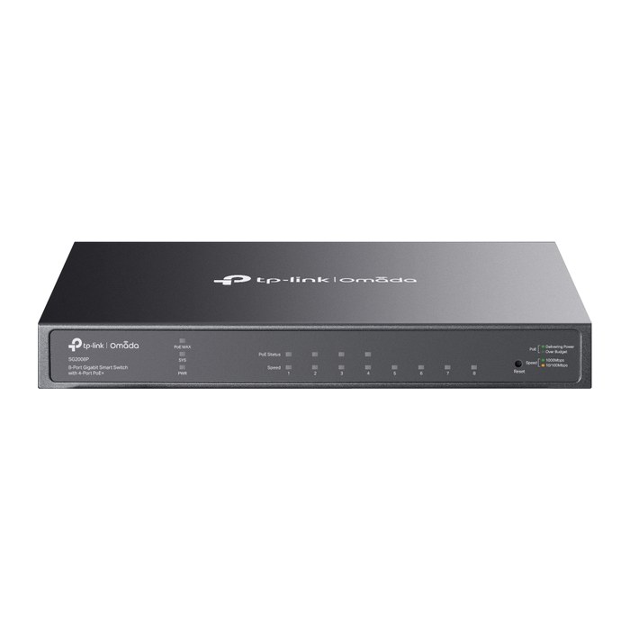 TP-Link Omada Switch 10x GE SG2008P (JetStream) POE V3.3