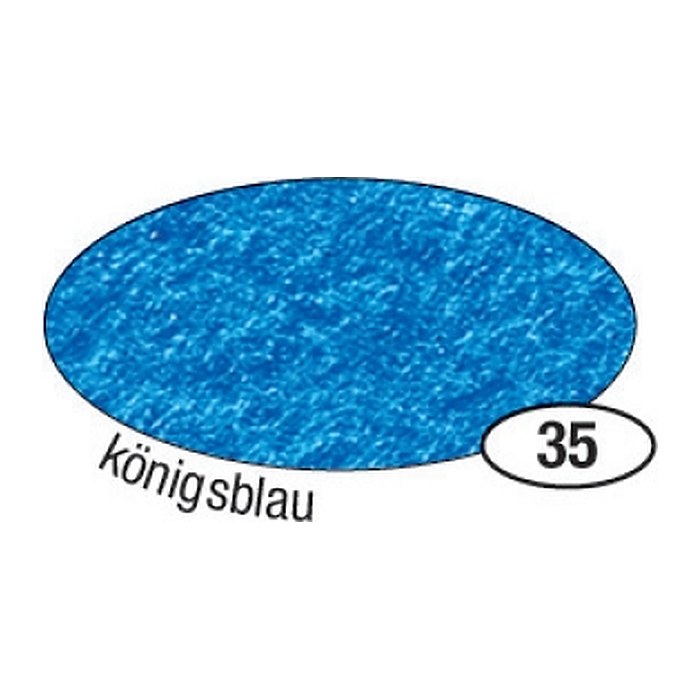 folia Bastelfilz königsblau 10 Bogen