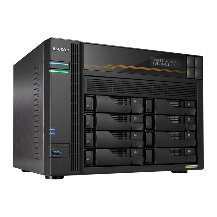 ASUSTOR NAS AS6808T Lockerstor Gen 3, 8-Bay