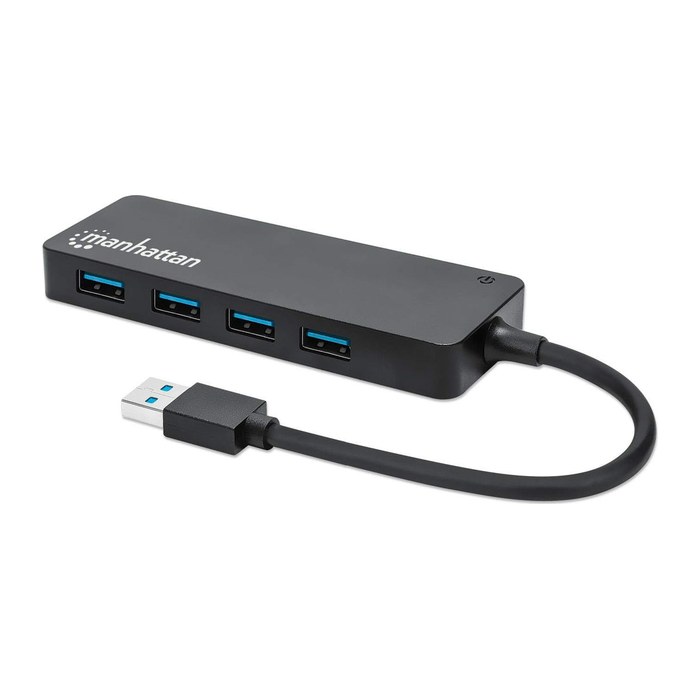 MANHATTAN 4-Port USB 3.2 Gen 1 Hub USB-A St./ 4x A-Buchse