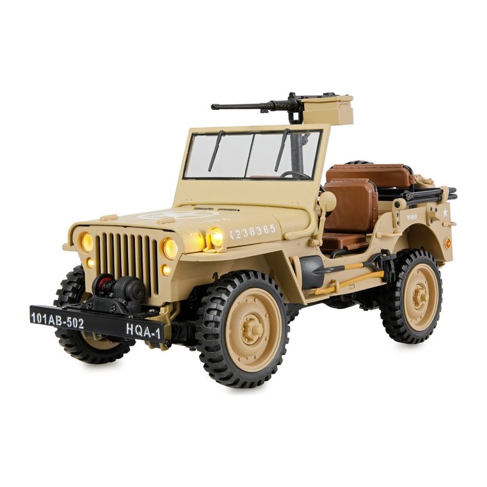 Amewi Jeep Willys MB Scale Crawler 4WD 1:14 RTR sand 14+