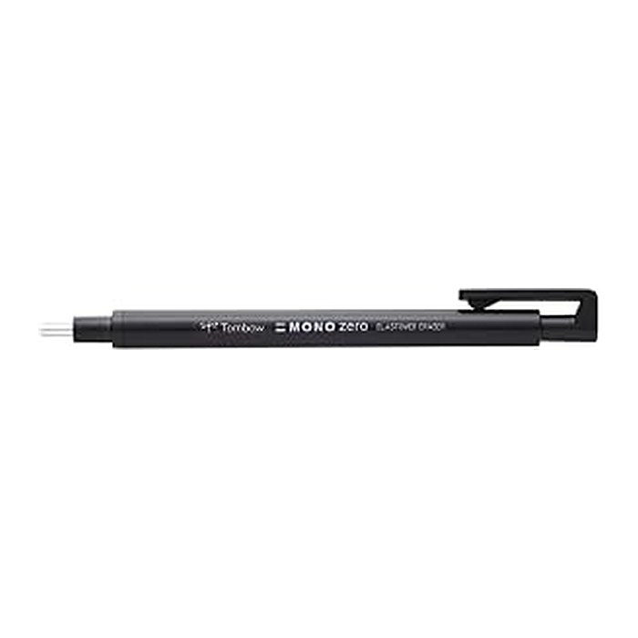 Tombow Radierstift MONO zero schwarz, 1 St.