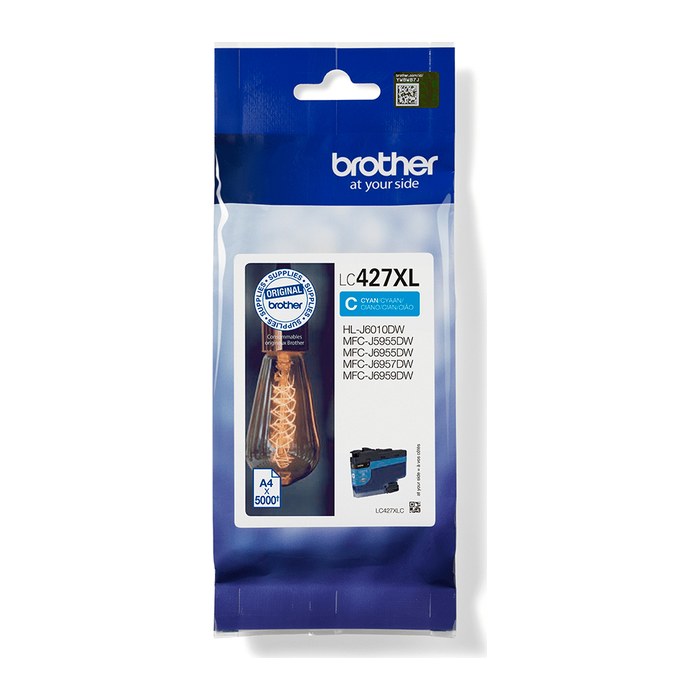 brother LC-427XLC cyan Druckerpatrone
