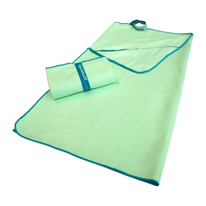 Dyckhoff Mikrofaser Handtuch mit Reißverschluss mint 60,0 x 120,0 cm