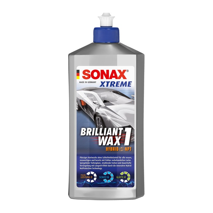 SONAX Polish+Wax Color weiß Autopolitur 500 ml, 1 St.