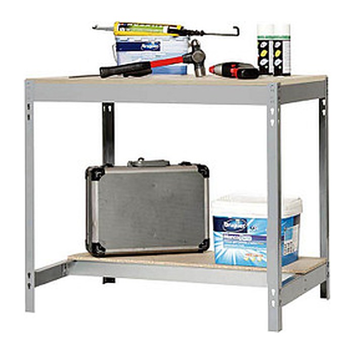Simonrack Werkbank SIMONWORK BT0 grau 121,0 x 76,0 x 84,2 cm