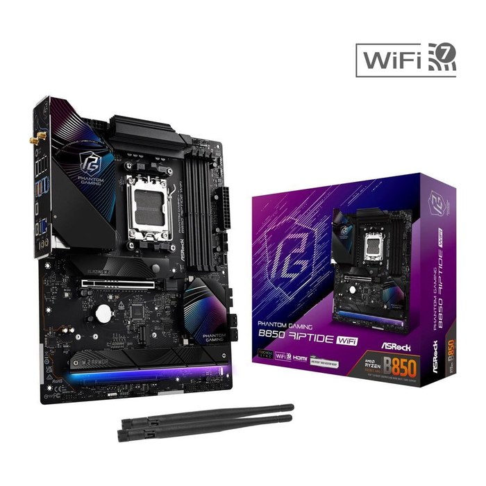 ASRock B850 Riptide WiFi AM5 ATX HDMI DDR5