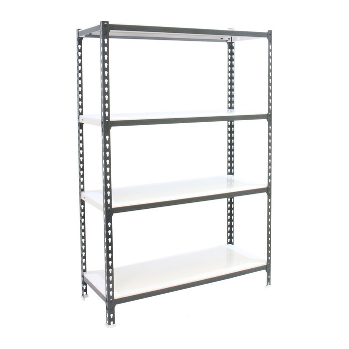 Simonrack Schwerlastregal SIMONCLICK 8425437097768 anthrazit, weiß 90,0 x 50,0 x 150,0 cm