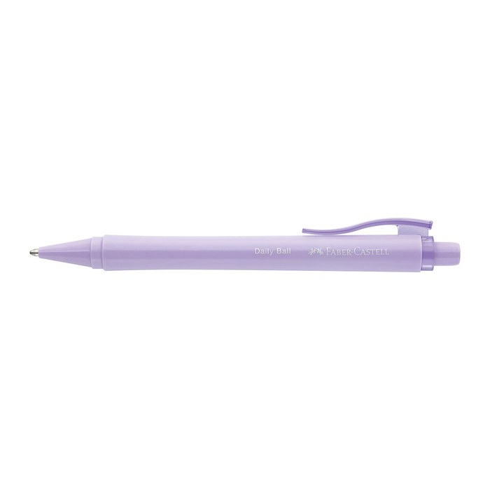 FABER-CASTELL Kugelschreiber Daily Ball sweet lilac, Schreibfarbe: blau, 1 St.