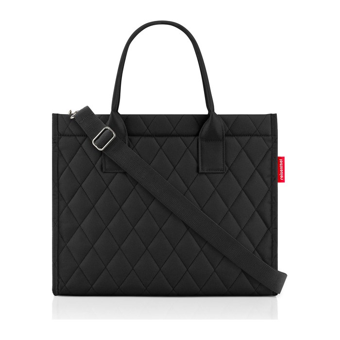 reisenthel® Umhängetasche daily shopper business Polyester Rhombus Black GP7059