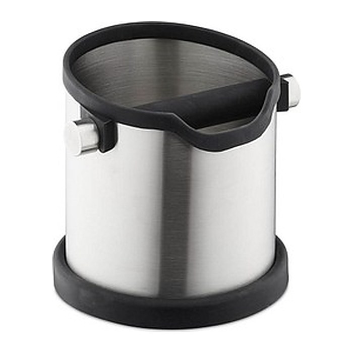 relaxdays Abklopfbehälter silber 1,8 l, 1 St.