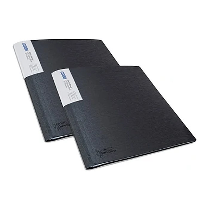 RAPESCO® Germ-Savvy™ Sichtbuch DIN A4, 40 Hüllen schwarz, 1 St.