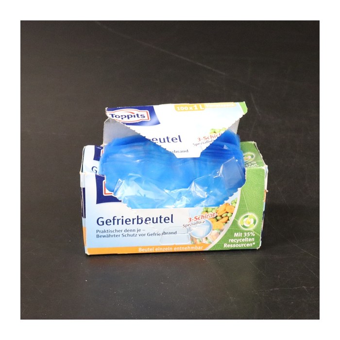Toppits Gefrierbeutel 1,0 l, 100 St.