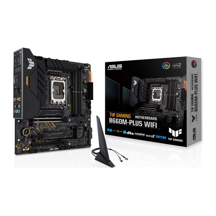 ASUS TUF GAMING B660M-PLUS WIFI (INTEL,1700,DDR5,mATX)