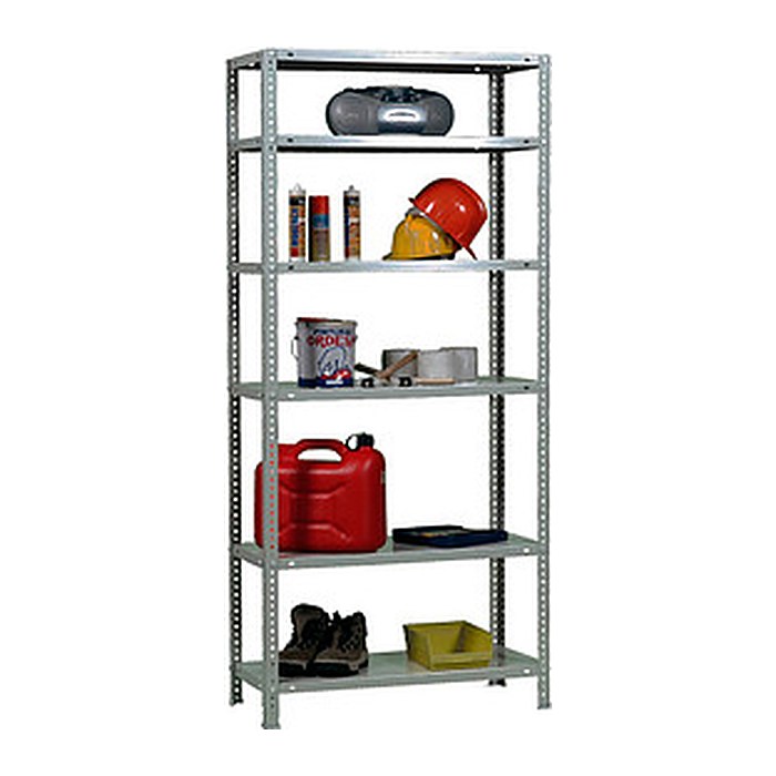 Simonrack Schwerlastregal COMFORT PLUS 8425437064555 silber 100,0 x 40,0 x 200,0 cm