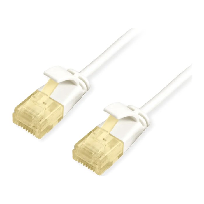 Equip Patchkabel Cat6A SlimFlex U/UTP 0.15m weiß LSZH 2xRJ45 Polybeutel