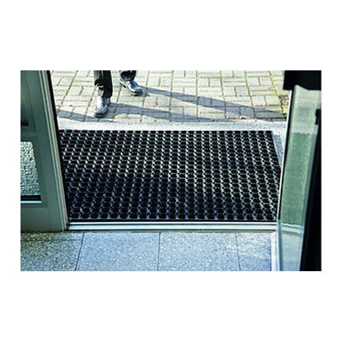 miltex Fußmatte Eazycare Scrub schwarz 100,0 x 150,0 cm